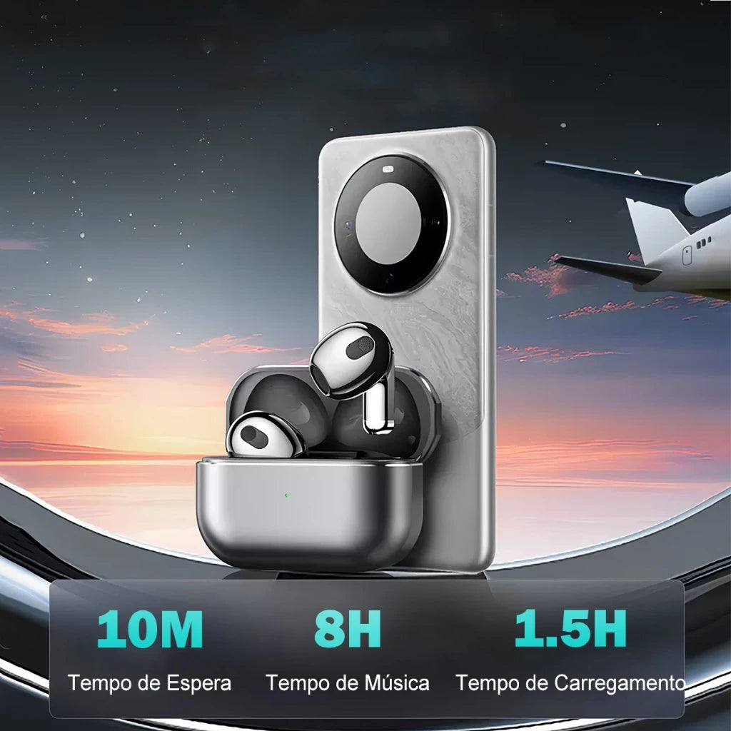 H'Maston RS13: Fone Sem Fio Bluetooth 5.3 Moderno - Eleadermall