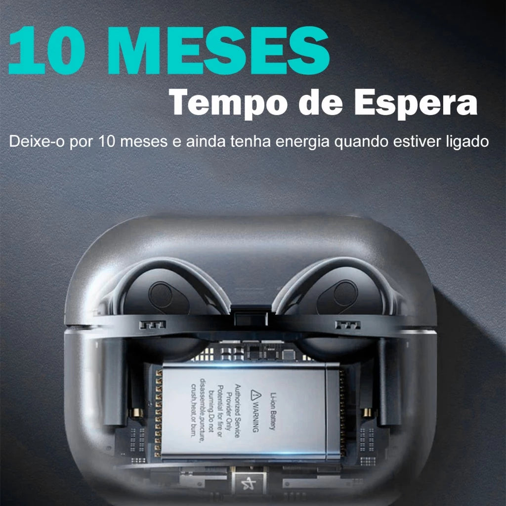 H'Maston RS13: Fone Sem Fio Bluetooth 5.3 Moderno - Eleadermall