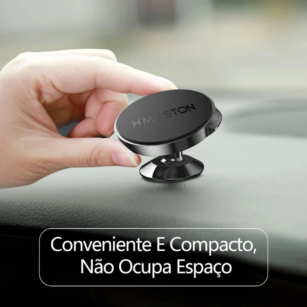 H'Maston CJ67: Suporte Celular 360° Magnético - Eleadermall