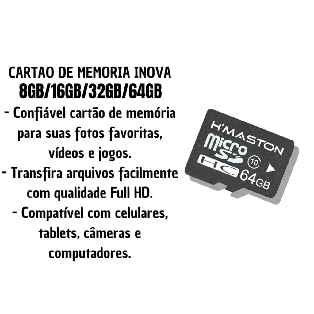 H'Maston HM-M32 Cartão Micro SD 32GB Rápido
