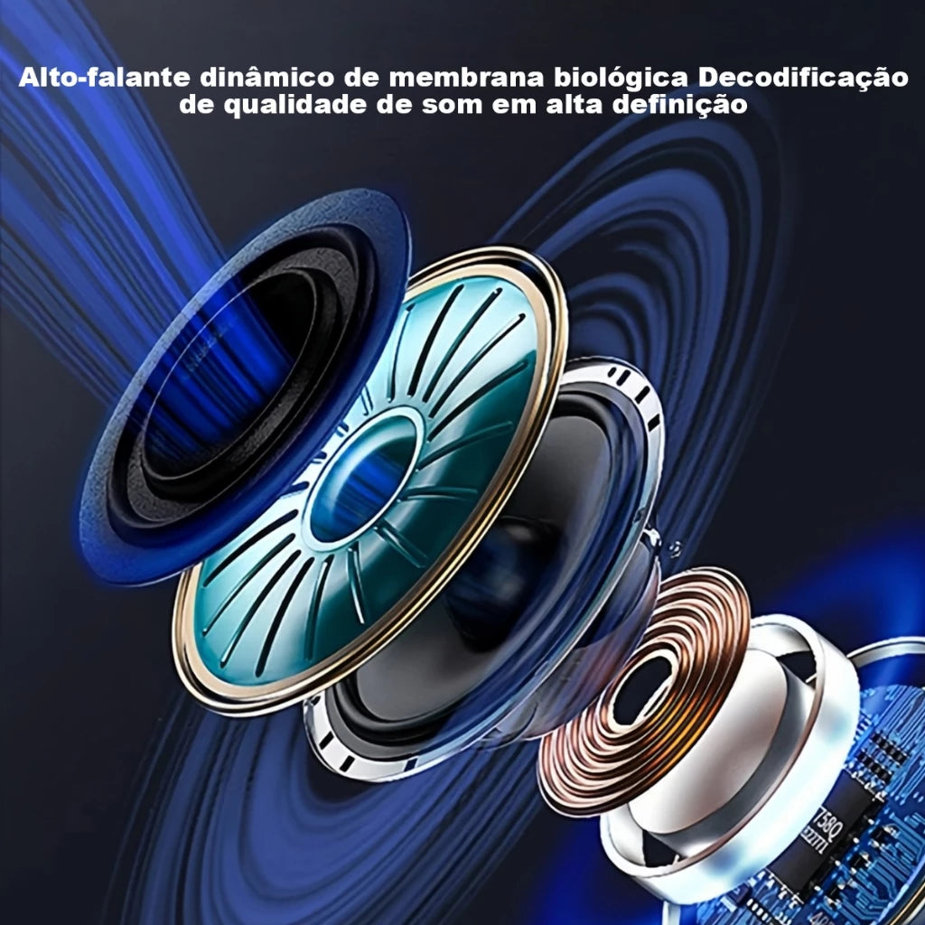 H'Maston RS68 Fone Bluetooth com Display LED - Eleadermall