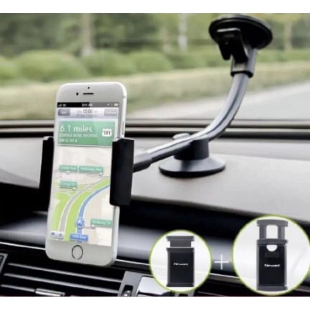 H'Maston CJ602 Suporte Celular Dobrável 360º para Carro