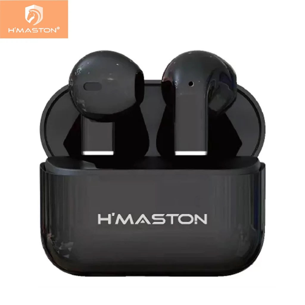 HMaston F917: Fone Bluetooth 5.3 Preto Sem Fio - Eleadermall