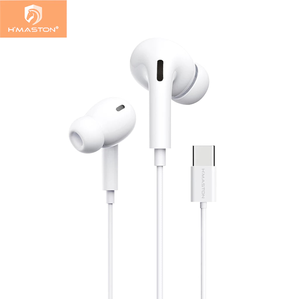 H'Maston EJ89 Fone de Ouvido Intra Auricular com Microfone