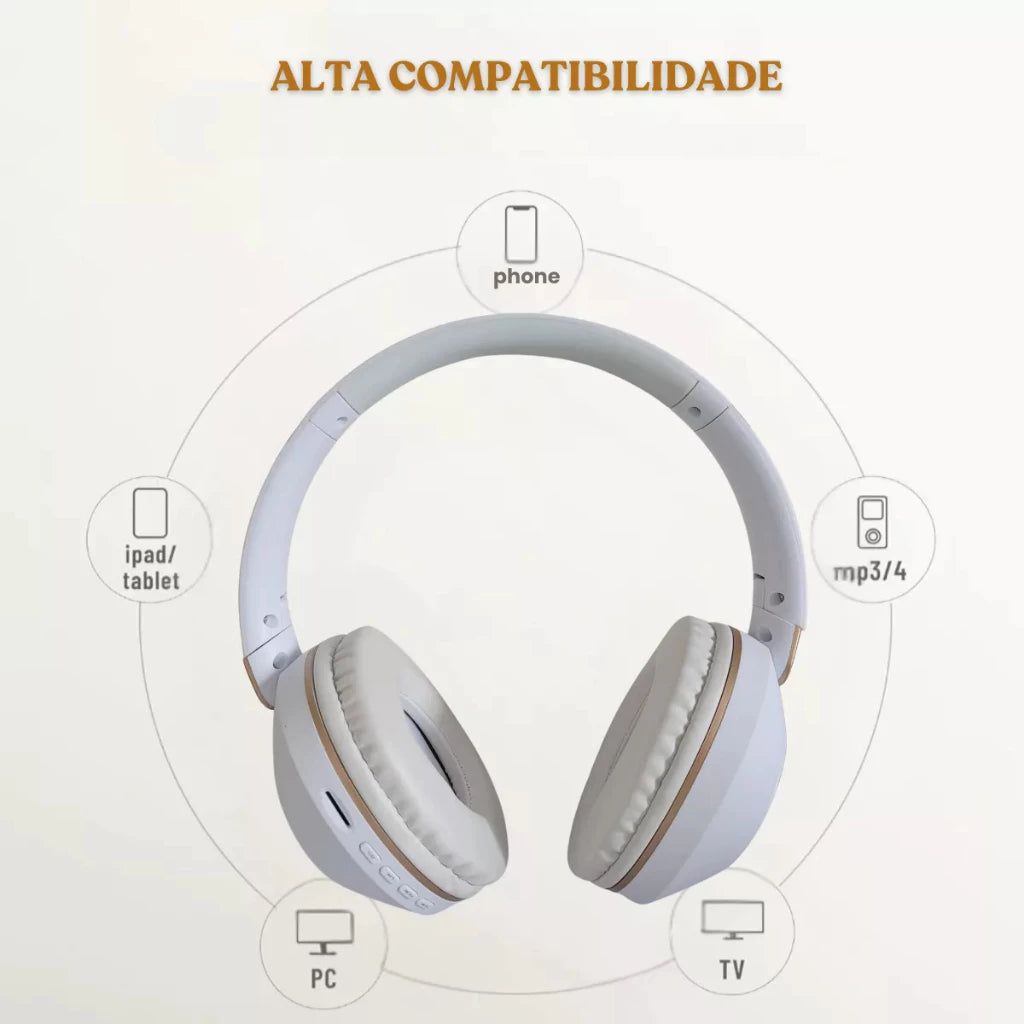 H'Maston SN16 Headset Gamer Sem Fio Bluetooth TWS 5.3 - Áudio Premium