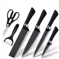 H'Maston DJ02 Conjunto de Facas - 6 Peças Inox Antiaderente