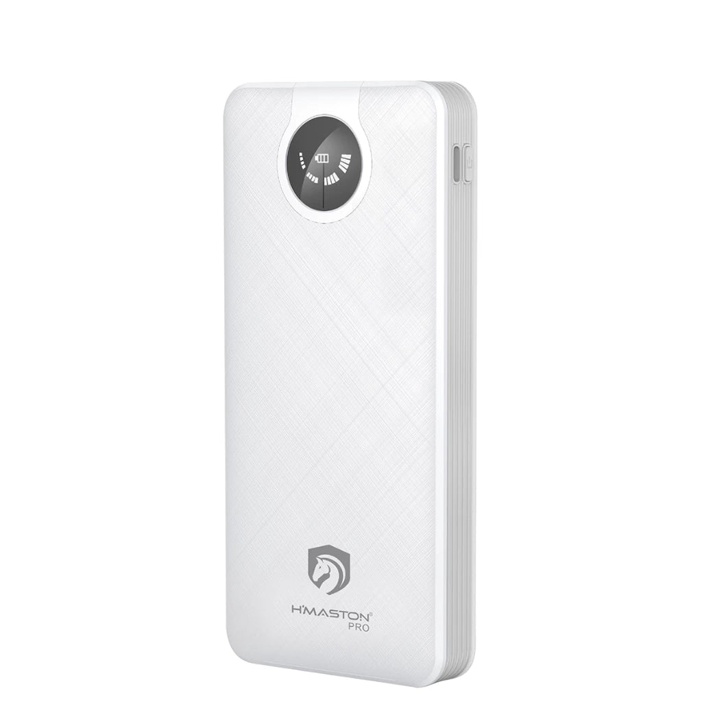 H'Maston YD22 Power Bank 10000mAh 4 em 1 com Display LED