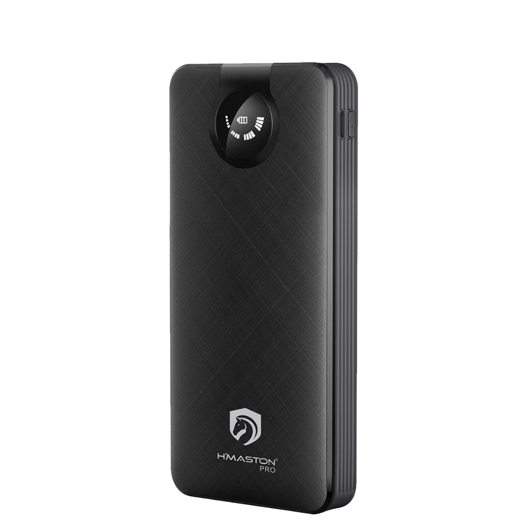 H'Maston YD22 Power Bank 10000mAh 4 em 1 com Display LED