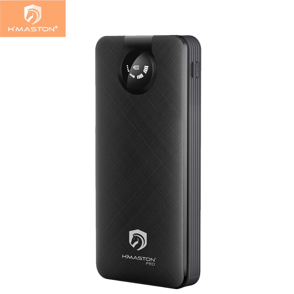 H'Maston YD22 Power Bank 10000mAh 4 em 1 com Display LED