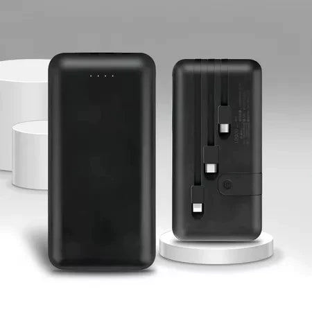 H'Maston H966 Power Bank 10.000mAh com 3 Cabos USB