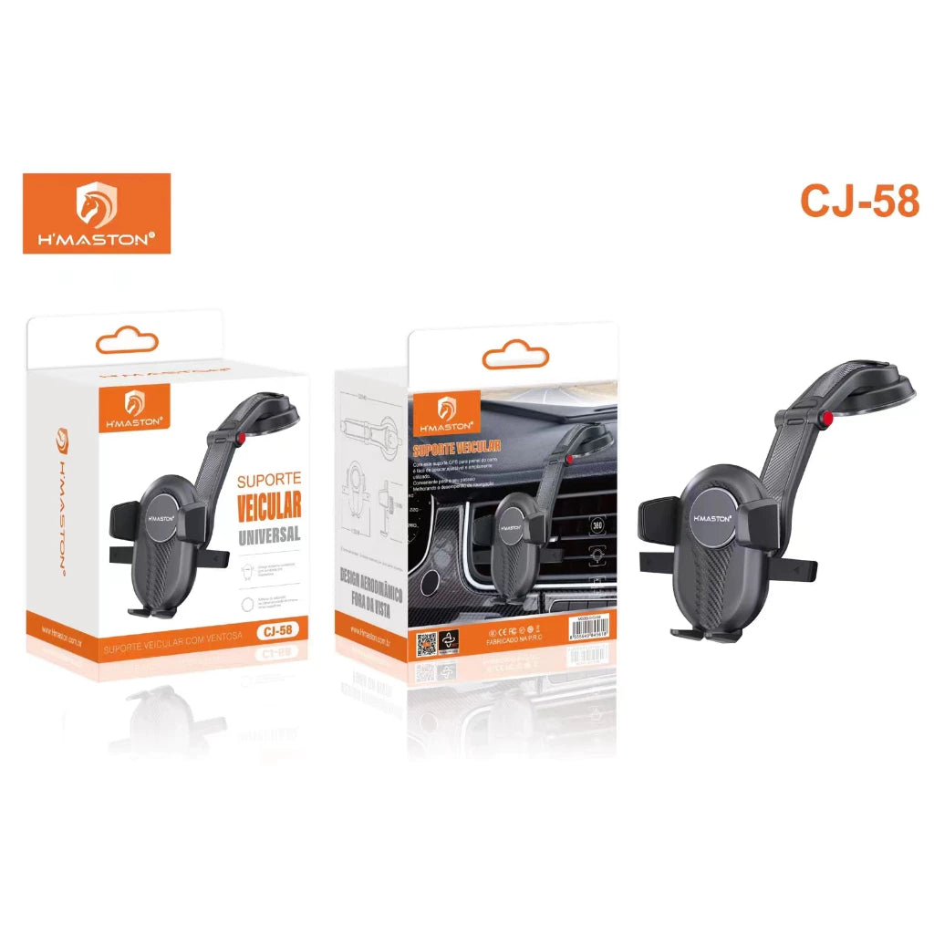 H'Maston CJ58 Suporte Celular Veicular Universal - Eleadermall
