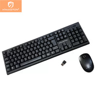 H'maston JP103 Kit Teclado e Mouse Sem Fio Ergonomia e Praticidade