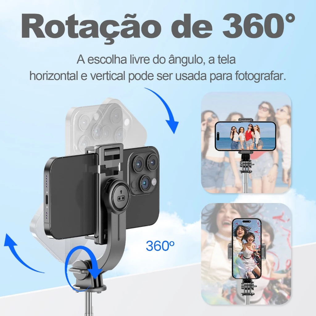 H'Maston ZP16: Bastão Selfie Bluetooth Versátil - Eleadermall