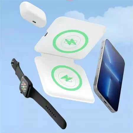 H'Maston YD29 Carregador Sem Fio Indução 15W Dobrável