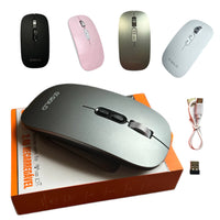H'Maston E1400 Mouse Sem Fio Recarregável Ergonomico