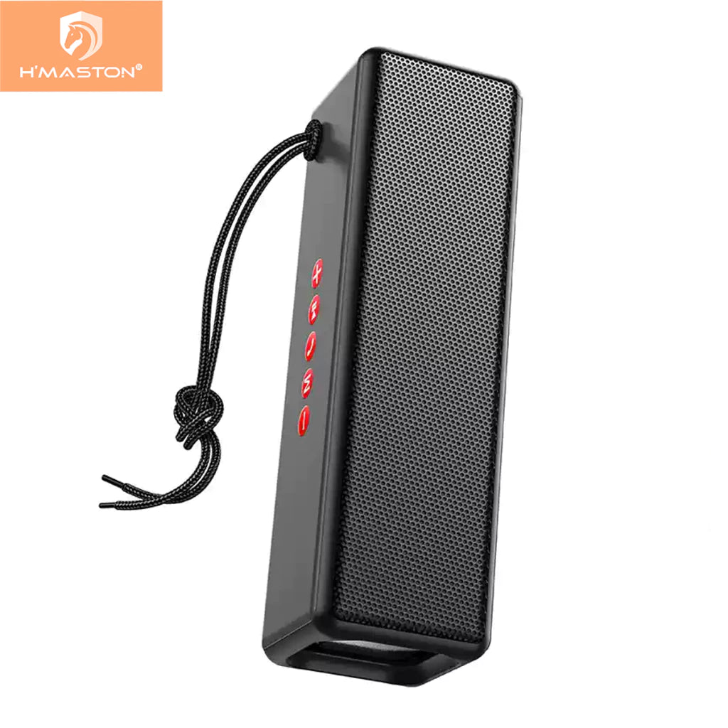 H'Maston YX271 Caixinha de Som Bluetooth Portátil e Potente