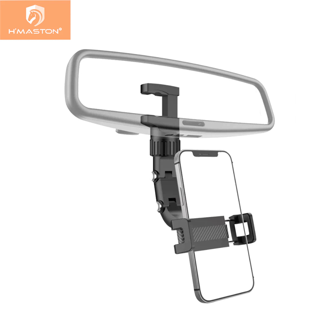H'Maston CJ61 Suporte Celular 360° Retrovisor Carro - Eleadermall