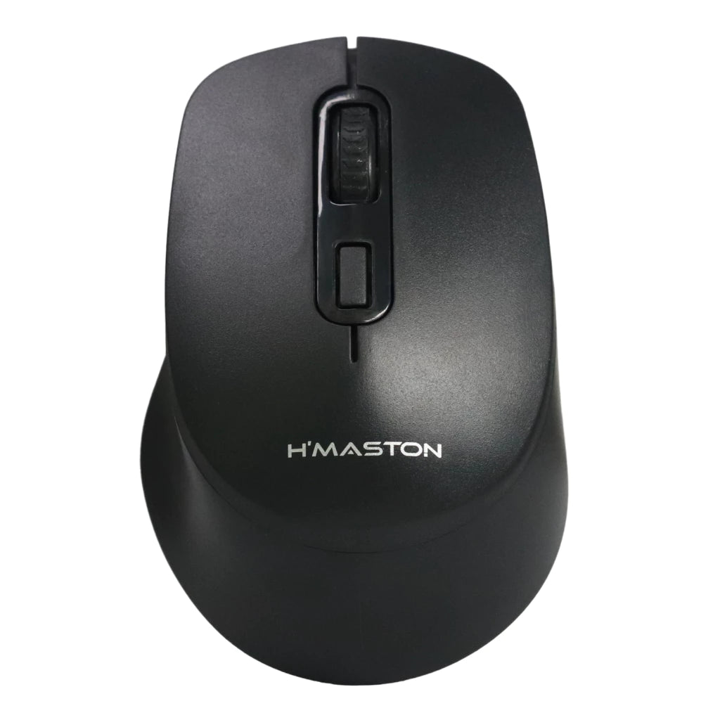 H'Maston MS05 Mouse Sem Fio Ergonômico 1600 DPI Silencioso