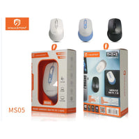 H'Maston MS05 Mouse Sem Fio Ergonômico 1600 DPI Silencioso