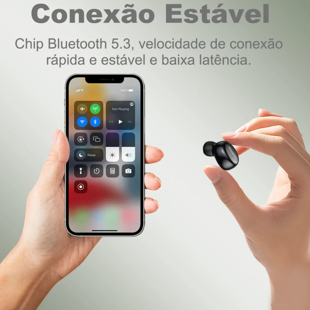 H'Maston F926 Fone TWS Bluetooth 5.3 Incrível - Eleadermall