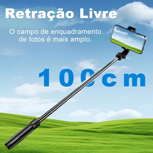 HMaston ZP18 Pau de Selfie Tripé com Controle - Eleadermall