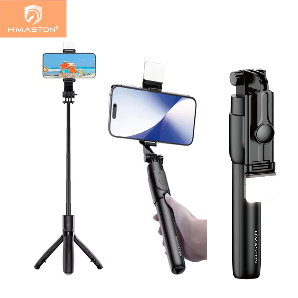 HMaston ZP18 Pau de Selfie Tripé com Controle - Eleadermall