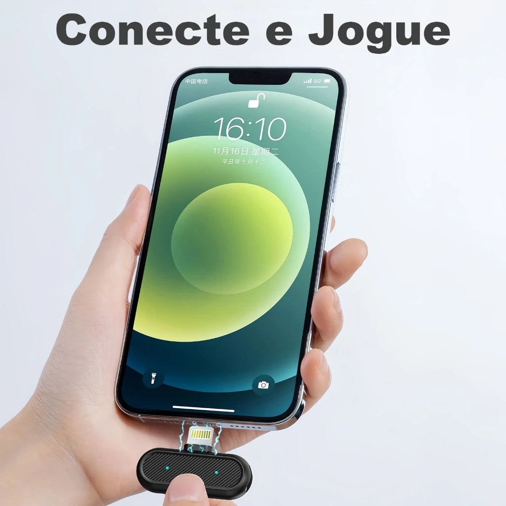 HMaston MK20: Microfone Lapela para Tipo-C e Lightning - Eleadermall