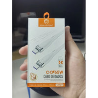 H'maston SJX28 Cabo Tipo-C 1m Carregamento Super Rápido 65W