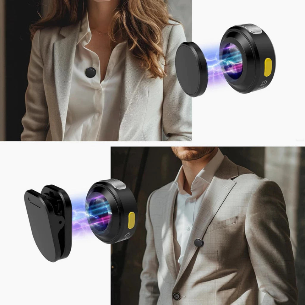 H'Maston MK18 / MK19 Microfone Lapela Sem Fio Anti Ruído Tipo-C