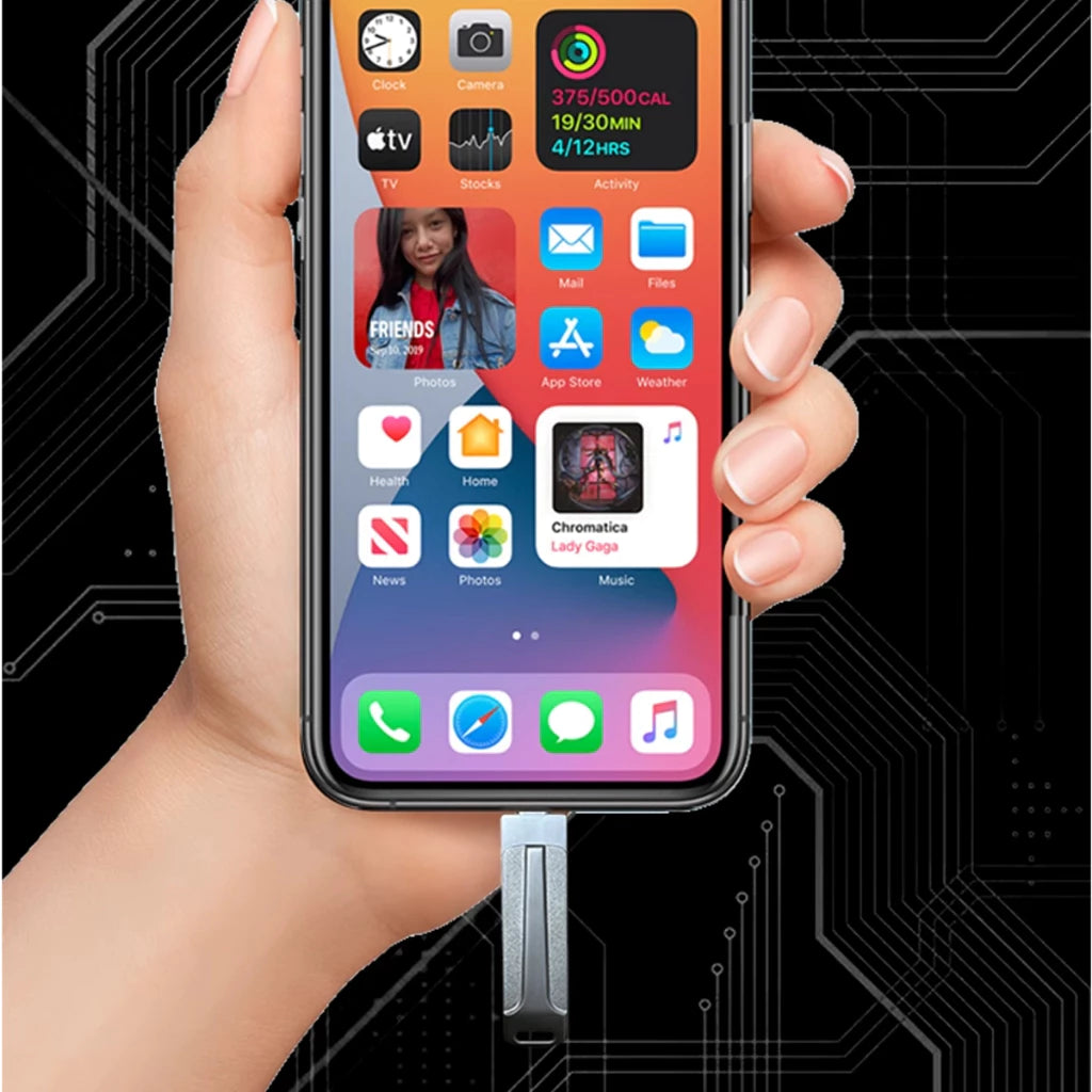 H'Maston HM-TF128 Pen Drive Tipo C 128GB Versátil