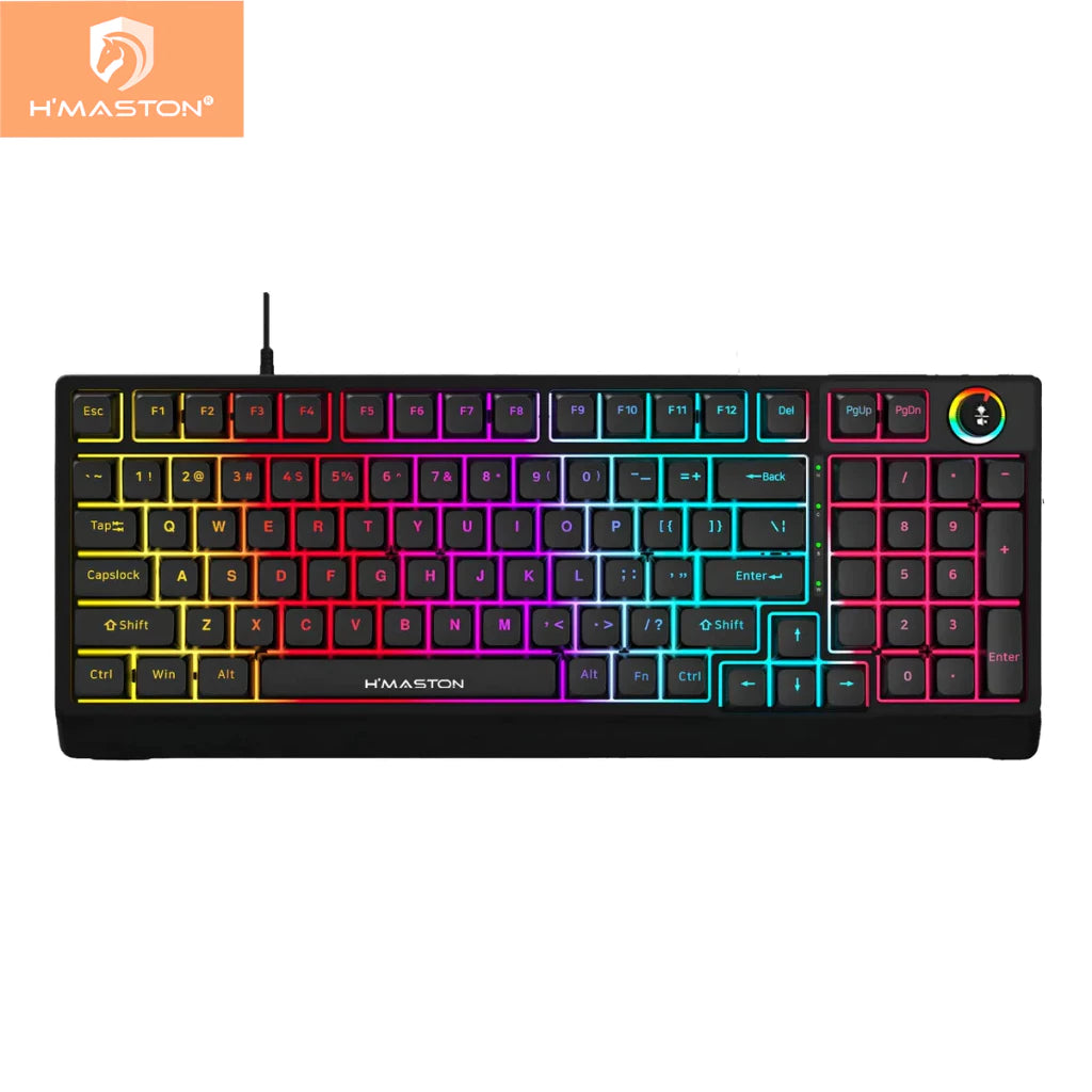H'maston TK03 Teclado Mecânico Gamer RGB - Desempenho e Estilo