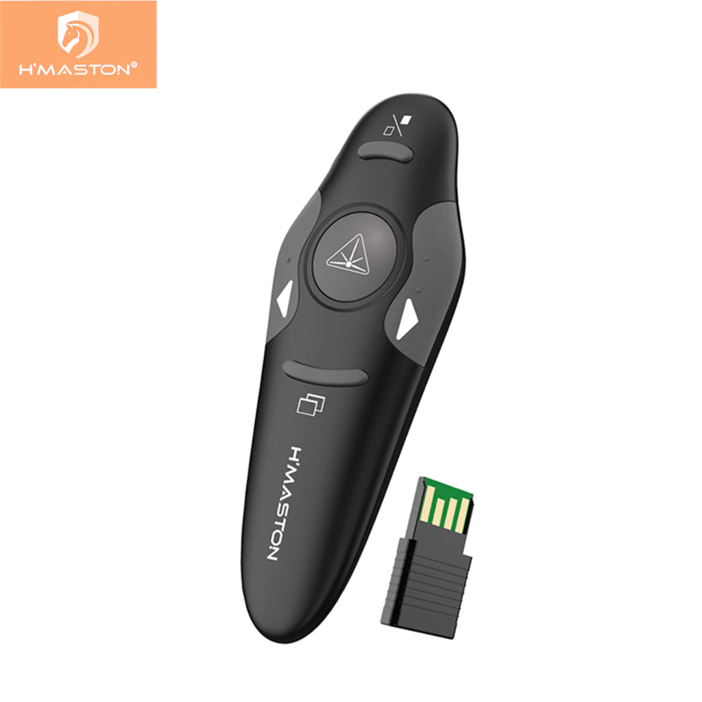 H'Maston JP27 Caneta Laser Apresentador Sem Fio 2,4 GHz