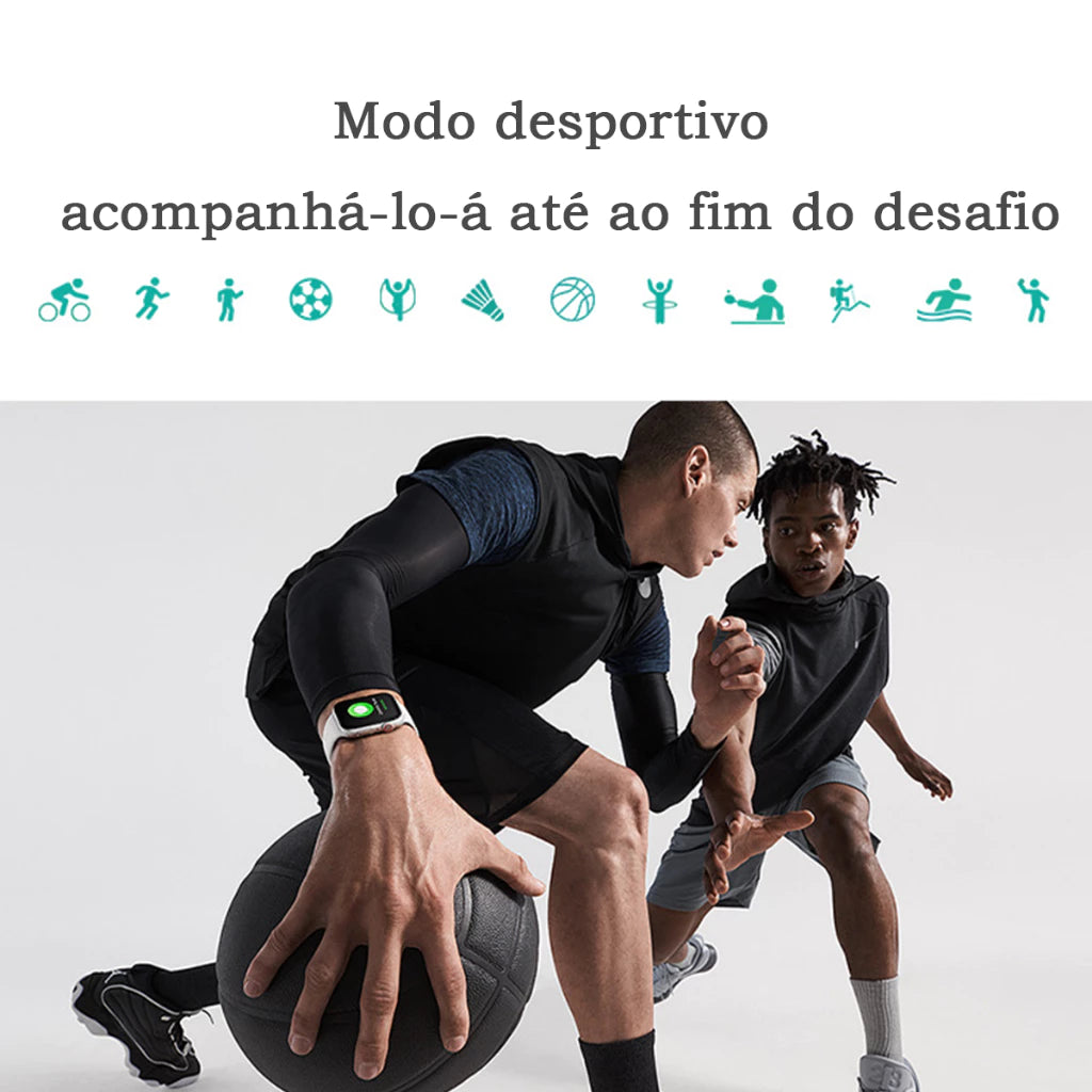 H'Maston INK13 MINI Smartwatch Bluetooth IP65 Esportivo 1.75"