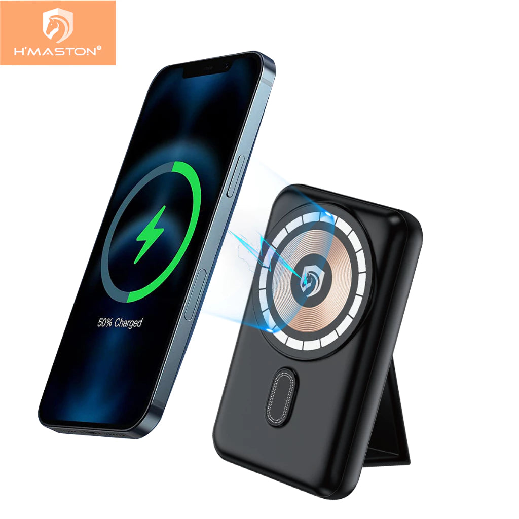 H'Maston YD44 Power Bank Magsafe 10.000mAh Portátil e Elegante