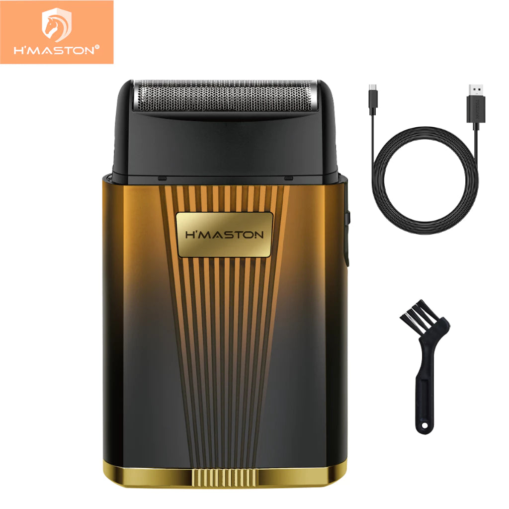 H'Maston TXD01 Barbeador Elétrico Sem Fio Portátil Bivolt