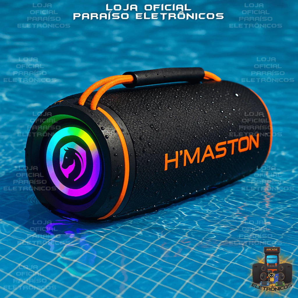 H'Maston TN34 Caixa de Som Bluetooth 20W à Prova d'Água