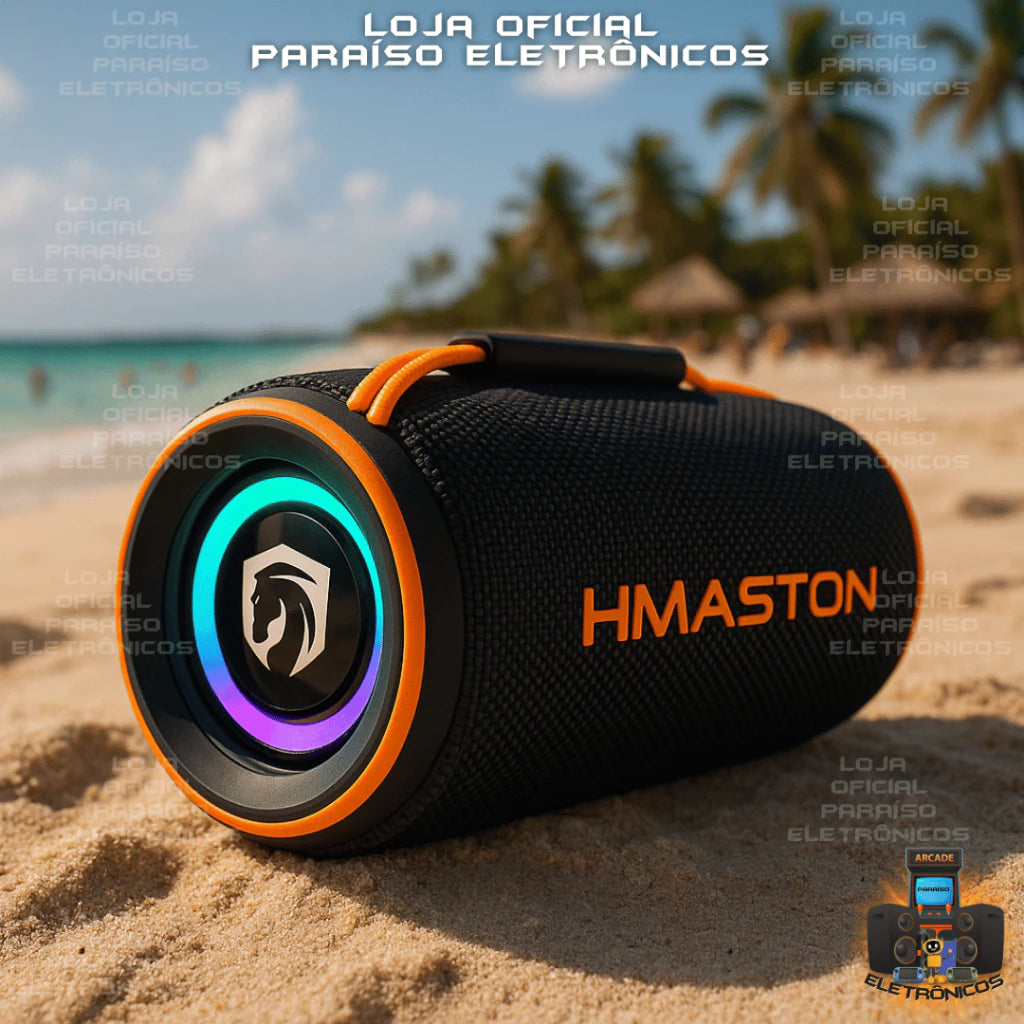 H'Maston TN34 Caixa de Som Bluetooth 20W à Prova d'Água