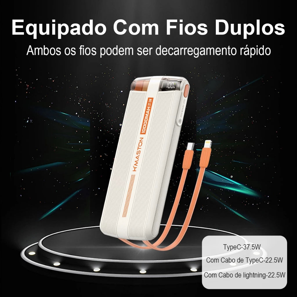 H'Maston YD61 Power Bank 10000mAh Carregamento Super Rápido