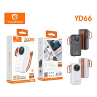 H'Maston YD66: Power Bank Rápido 30.000mAh LED - Eleadermall