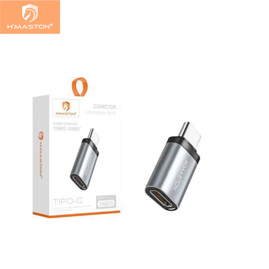 H'Maston ZHQ25 Adaptadores Lightning e Type-C Compactos