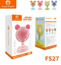 H'maston FS27 Mini Ventilador Portátil Recarregável 1200mAh
