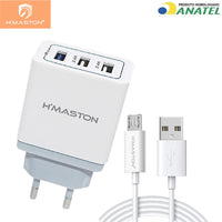 H'maston H62 Carregador Turbo 3 USB Rápido 20W - Eleadermall