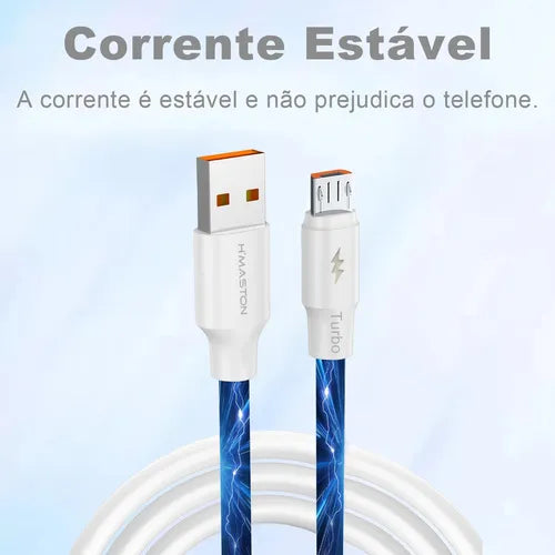 HMaston HB08 Cabo Tipo-C Rápido 120W Branco - Eleadermall