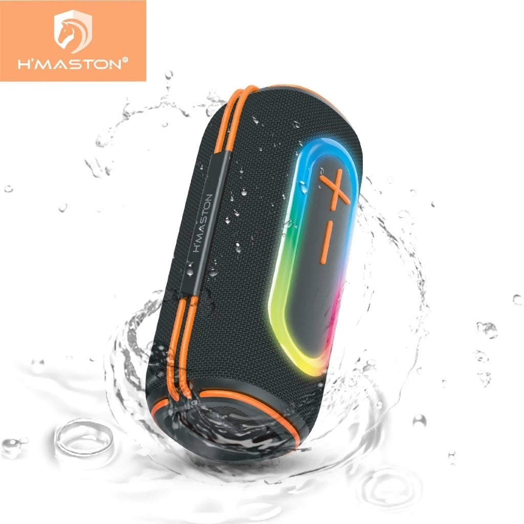 H'maston AM38 Caixa de Som Bluetooth Portátil com Rádio FM