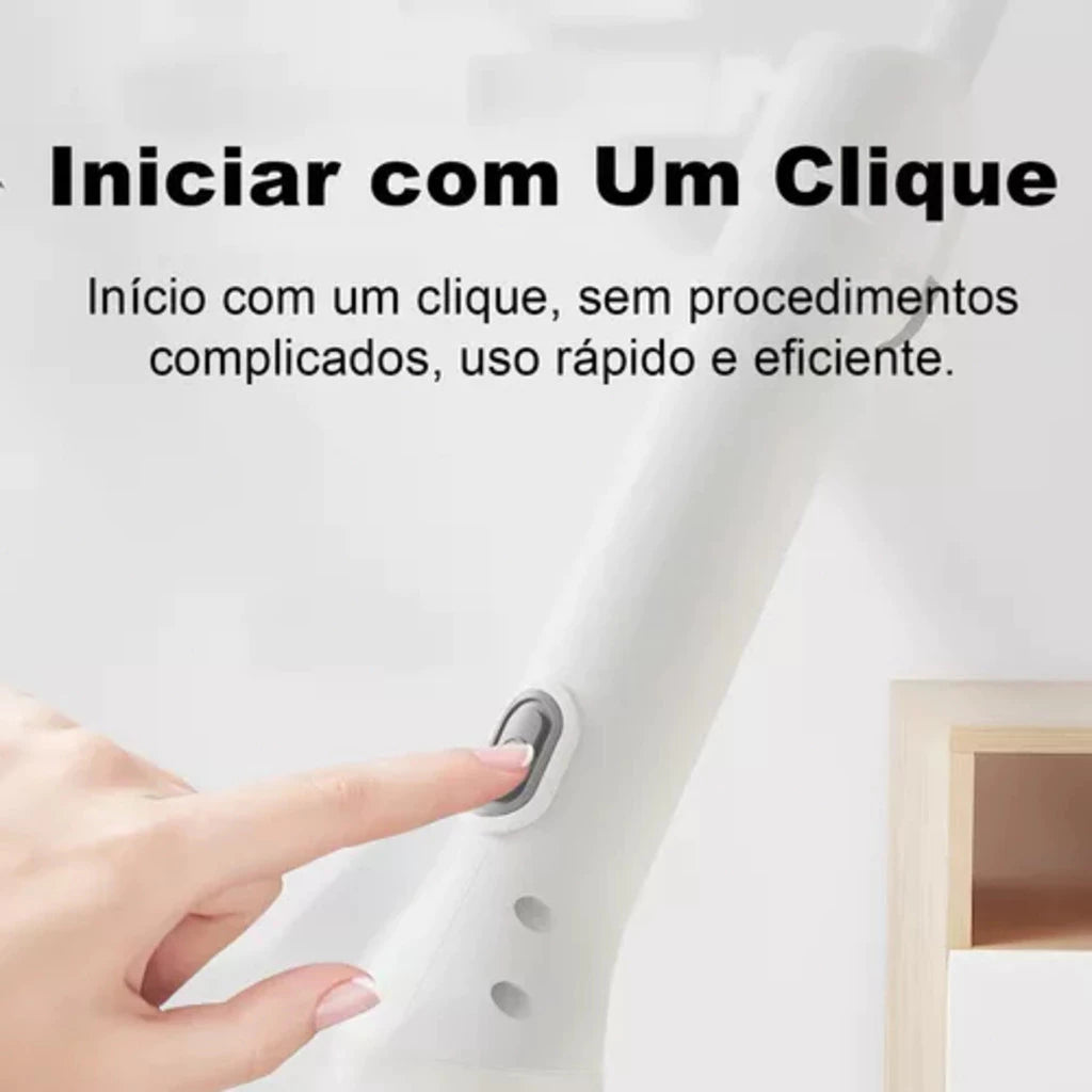 H'maston FE14 Escova Elétrica 6 em 1 para Banheiro e Cozinha