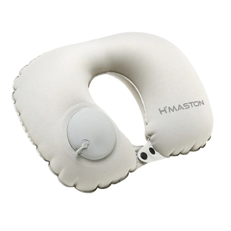 H'Maston VG01 Travesseiro Inflável U Cervical Leve e Portátil