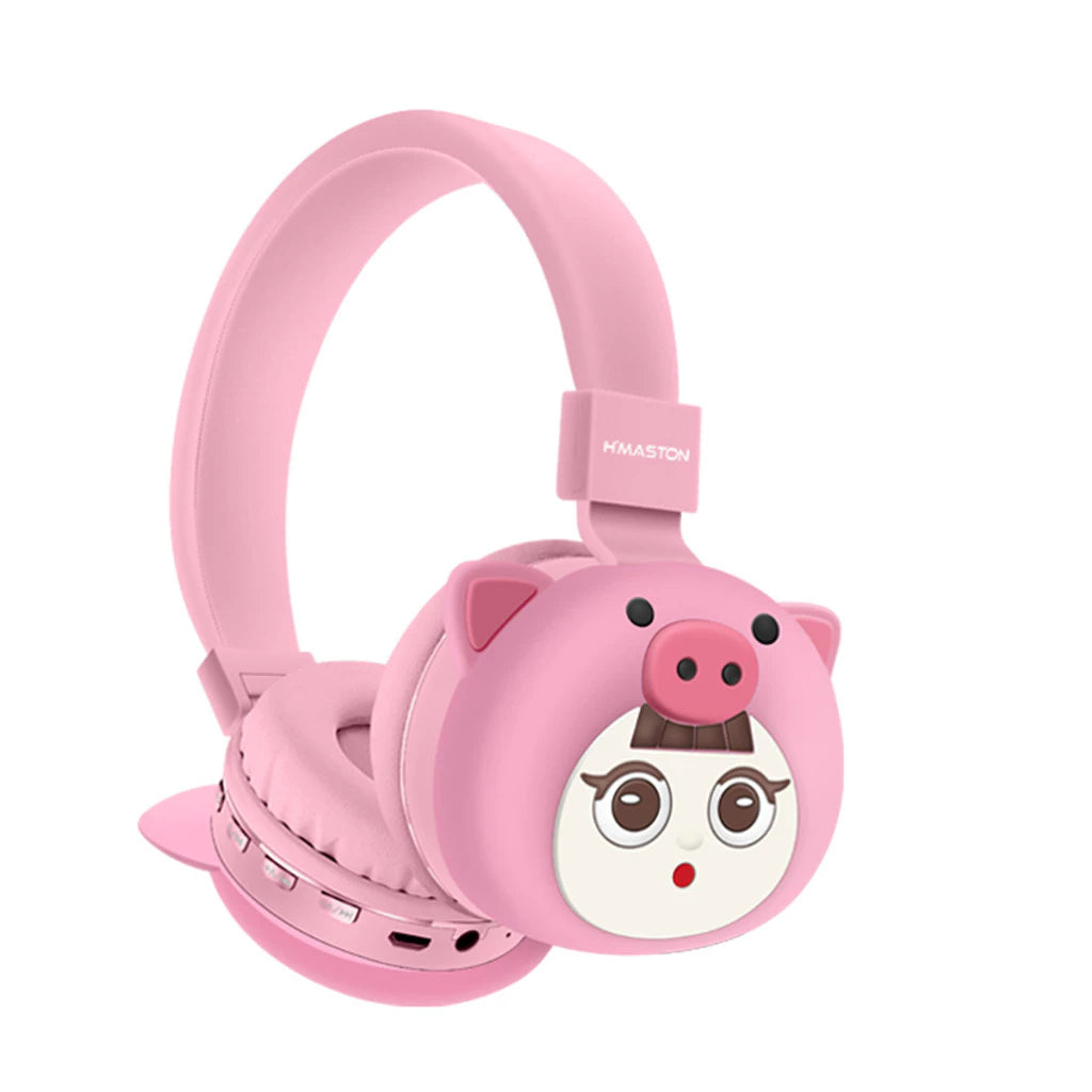 H'maston SN21 Headset Infantil Bluetooth 5.3 Sem Fio Dobrável e Confortável