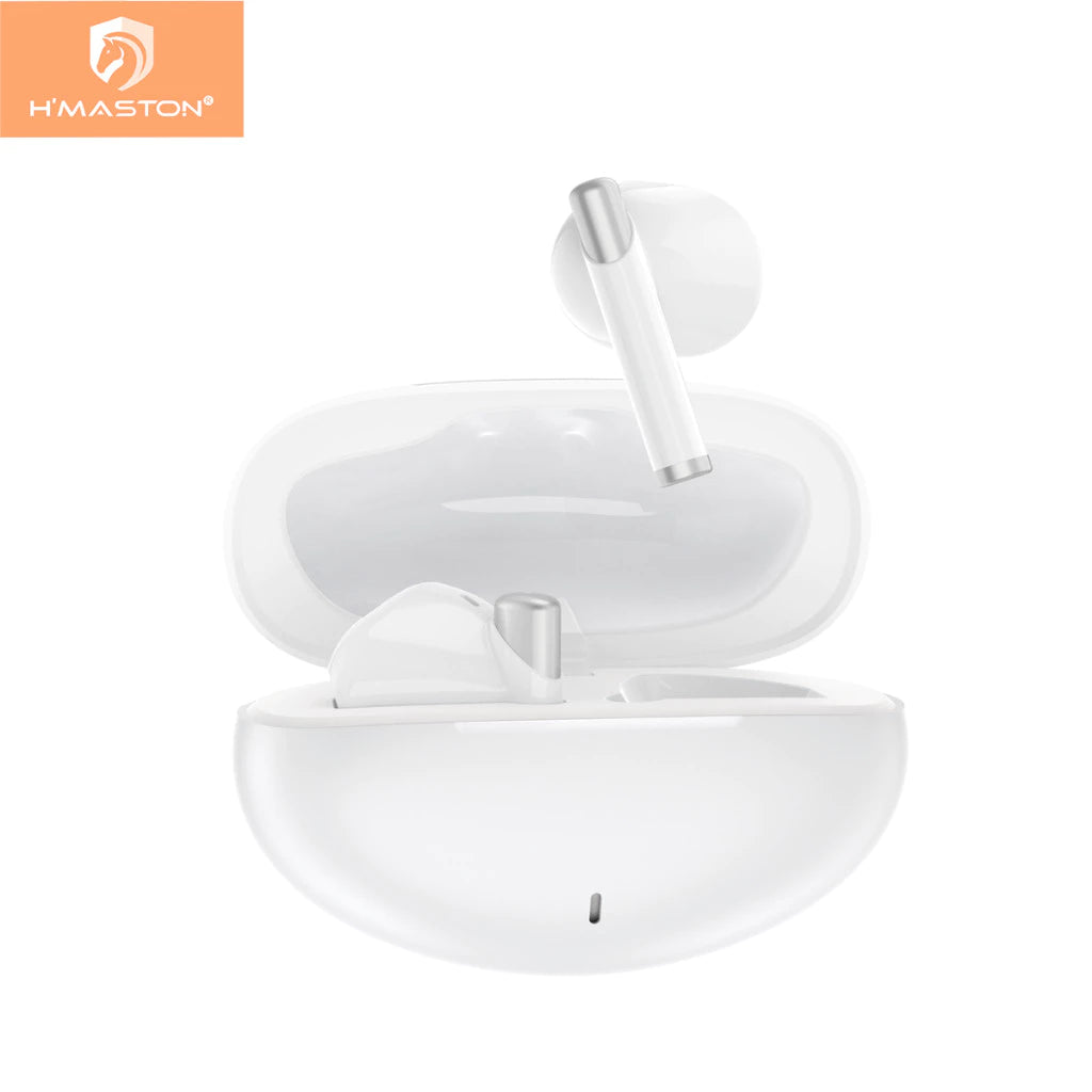 H'maston F924 Fones TWS Bluetooth 5.3 - Som HiFi Sem Fio