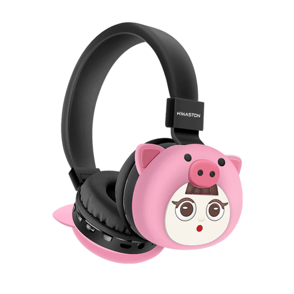 H'maston SN21 Headset Infantil Bluetooth 5.3 Sem Fio Dobrável e Confortável