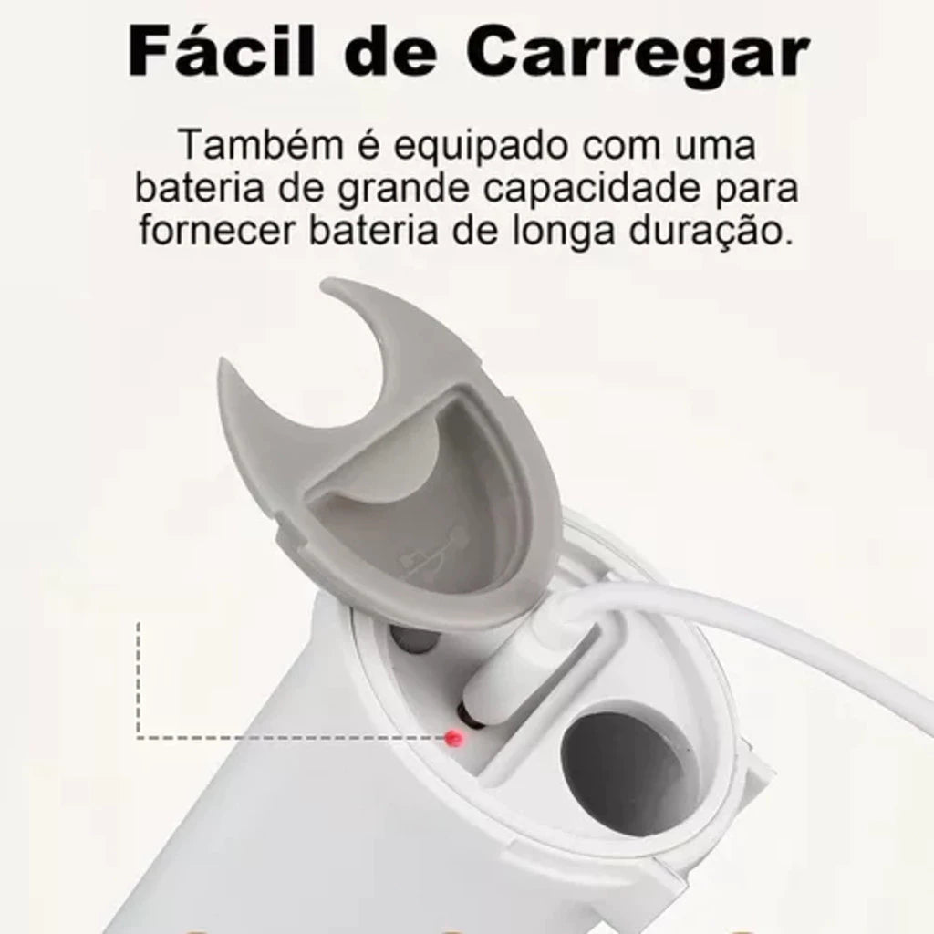 H'maston FE14 Escova Elétrica 6 em 1 para Banheiro e Cozinha